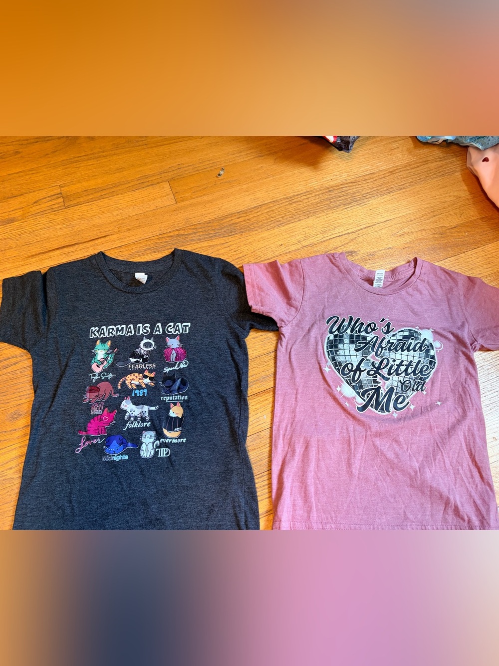 Pink 'Who's Afraid of a Little Me' Girls' Graphic Tee